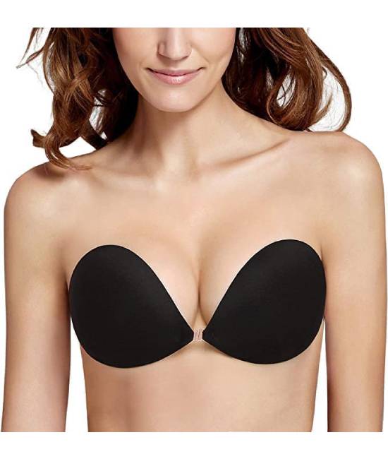 Strapless Adhesive Bra Push Up Sticky Bra Invisible Backless Stick On Bras for Women