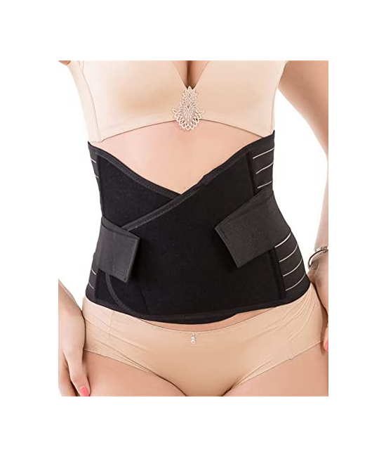 Postpartum/Post Pregnancy Recovery Belly Band Waist Trainer Cincher Trimmer Tummy Control Slimming Body Shaper Shapewear Belt