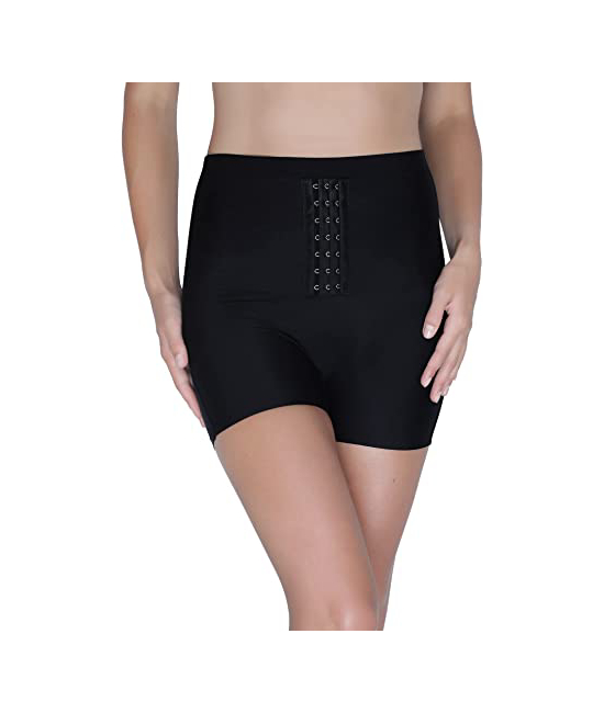 Women’s High Waist Butt Lifter Tummy Control Shapewear Shorts With Belt for Postpartum Recovery/Sports/Gym