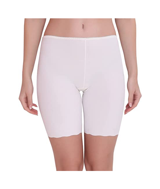 Women’s Seamless Ice Silk Slip Shorts/Cycling Shorts/Under Skirt Shorts
