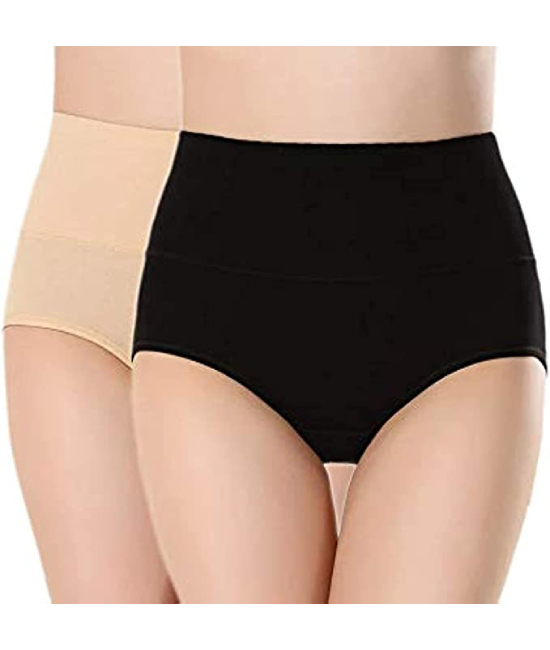 Women’s Cotton High Waist Full Coverage Tummy Control Panty